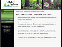 Tablet Screenshot of abelsmaintenance.com